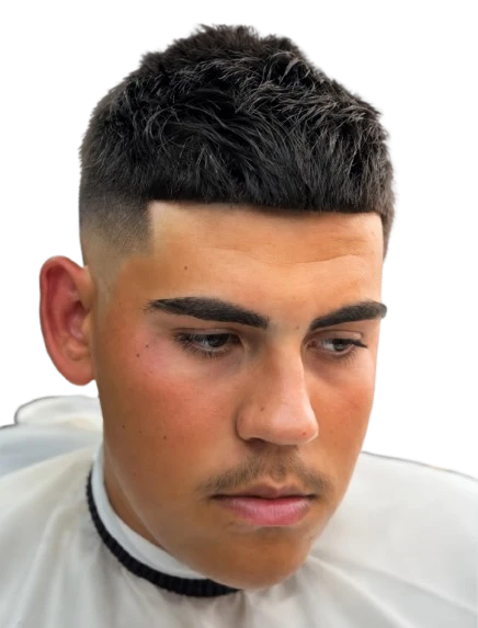Degradê em cabelo encaracolado
